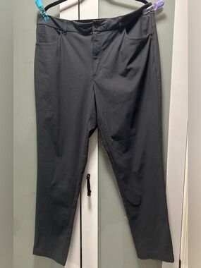 VRST Men's Size 38/30 Gray 
Polyester Limitless Slim Leg Chino
Pants